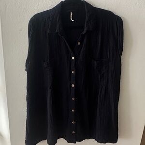 Free People Dark Blue Mini Dress